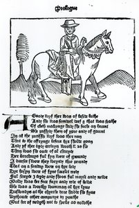 The Wife of Bath, illustration from Geoffrey Chaucer
